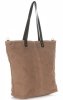 Kožené kabelka shopper bag Vera Pelle zemitá 80041